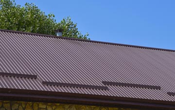 typical Minskip corrugated roof uses
